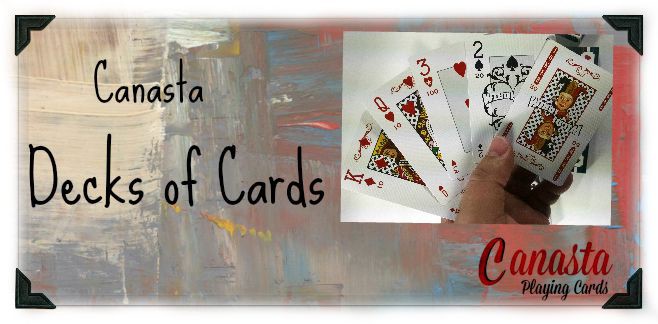 Real Canasta Playing Cards